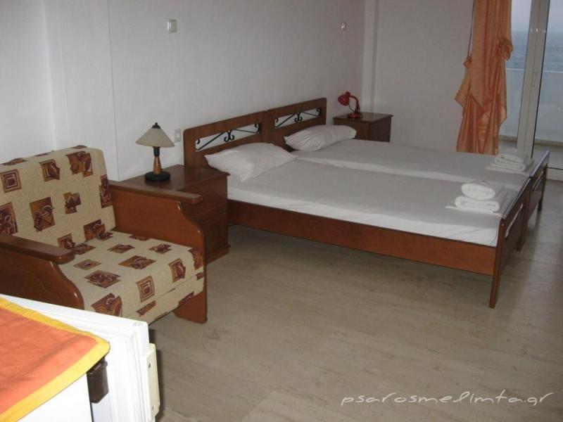 Psaros Melinta Hotel Plomari Room photo